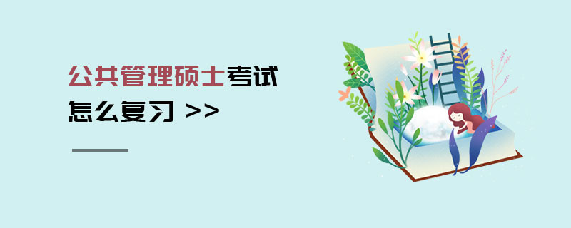 公共管理硕士考试怎么复习