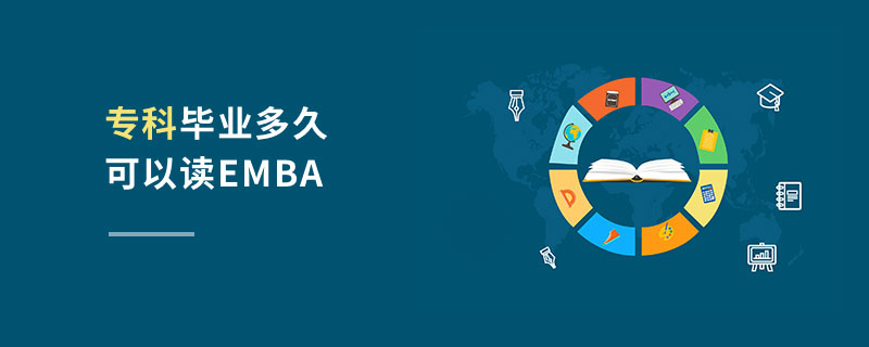 专科毕业多久可以读EMBA