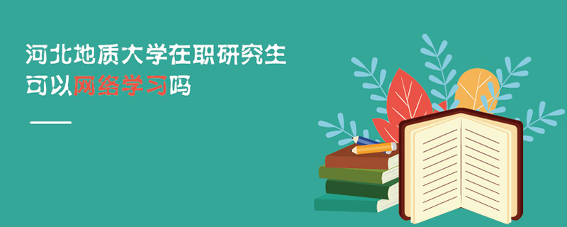 河北地质大学在职研究生可以网络学习吗