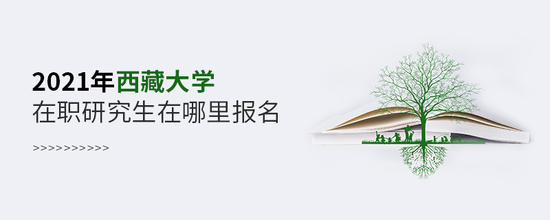 2021年西藏大学在职研究生在哪里报名？