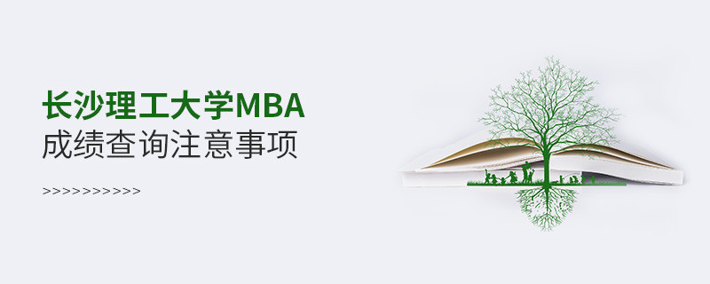 长沙理工大学MBA成绩查询应注意哪些事项？
