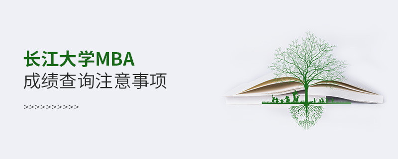 长江大学MBA成绩查询应注意哪些事项？