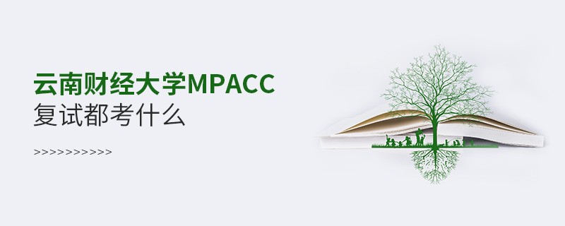 参加云南财经大学MPAcc复试都考什么？