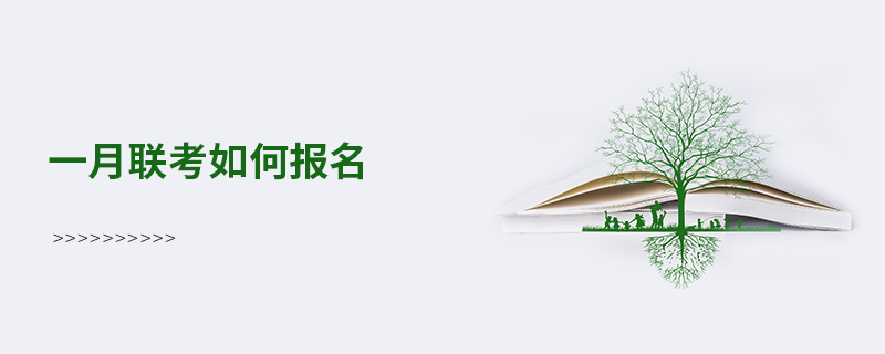 一月联考如何报名