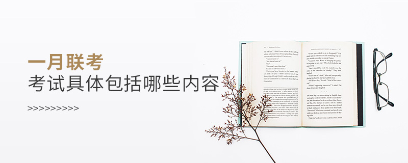 一月联考考试具体包括哪些内容