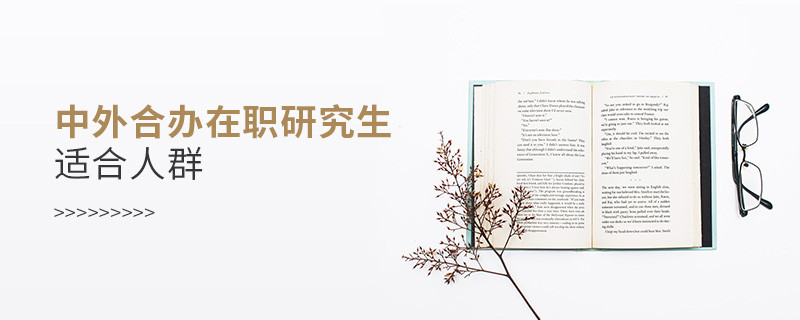 中外合办在职研究生适合人群