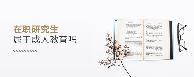 在职研究生属于成人教育吗