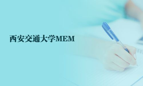 西安交通大学MEM