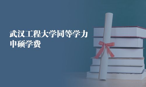 武汉工程大学同等学力申硕学费