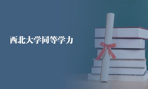 西北大学同等学力