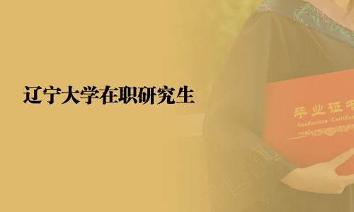 辽宁大学在职研究生