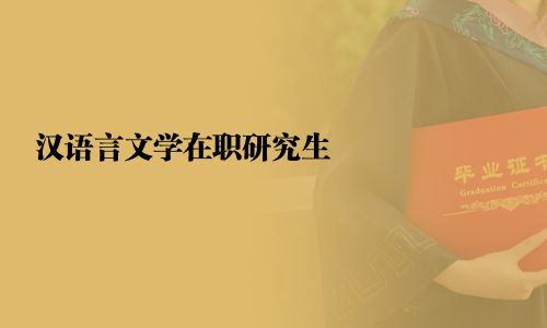 汉语言文学在职研究生