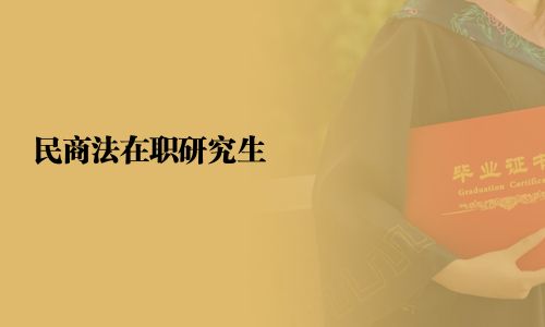 民商法在职研究生