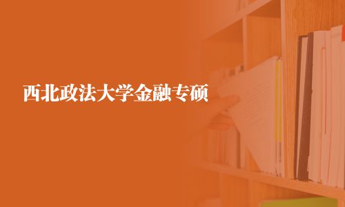 西北政法大学金融专硕