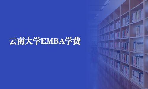 云南大学EMBA学费