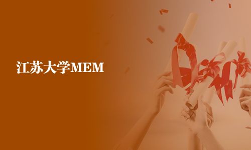 江苏大学MEM