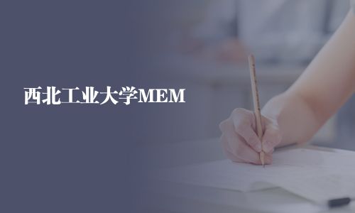 西北工业大学MEM