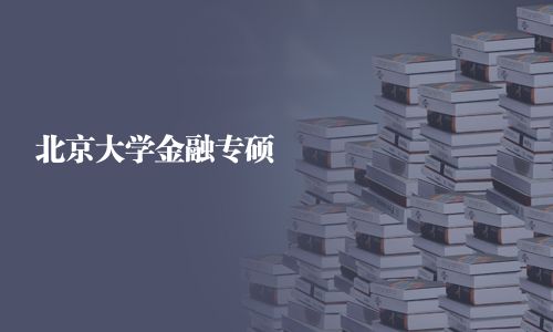 北京大学金融专硕