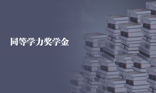 同等学力奖学金