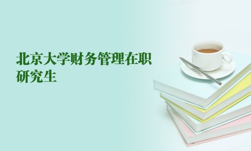 北京大学财务管理在职研究生