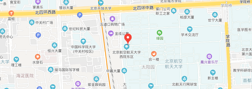 北京航空航天大学学校地图