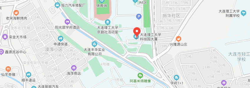 大连理工大学地图