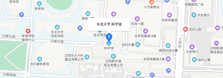 东北大学地图