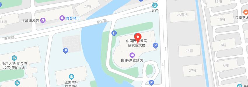 浙江大学学校地图