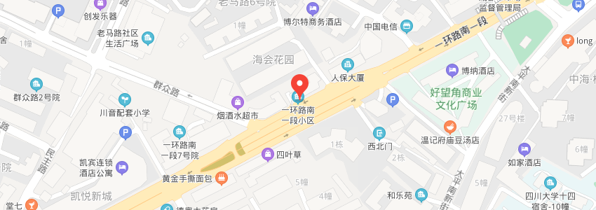 四川大学学校地图