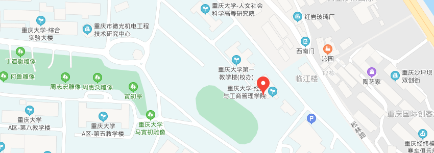 重庆大学学校地图