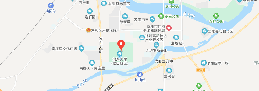 渤海大学学校地图