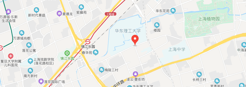 华东理工大学学校地图