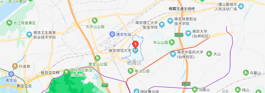 南京师范大学学校地图