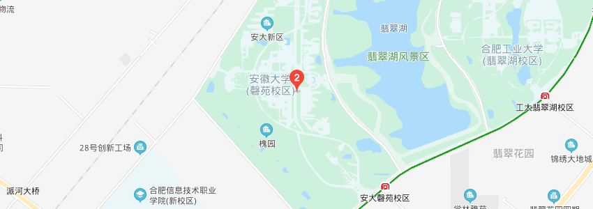 安徽大学学校地图