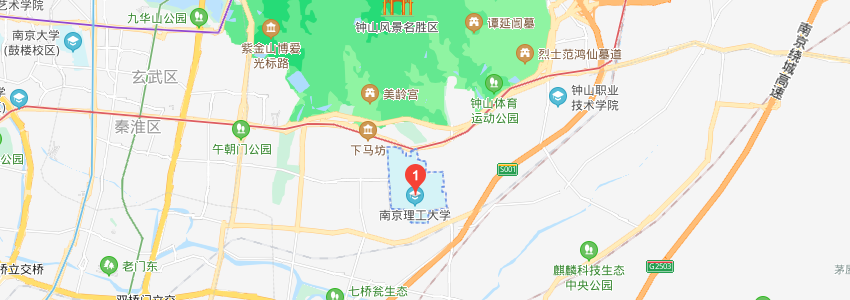 南京理工大学学校地图