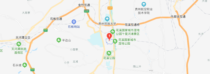 贵州大学学校地图