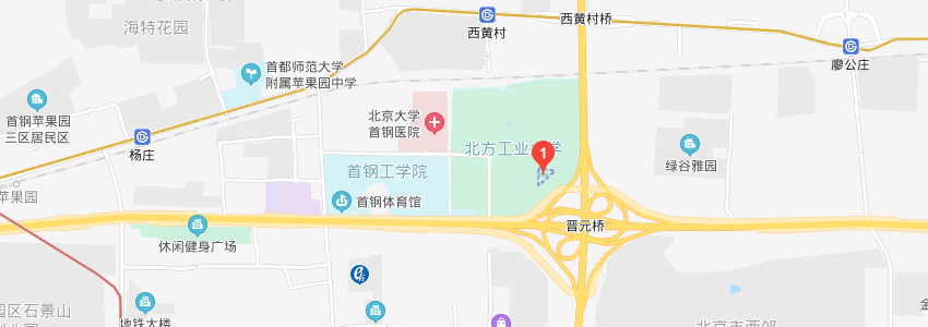 北方工业大学学校地图