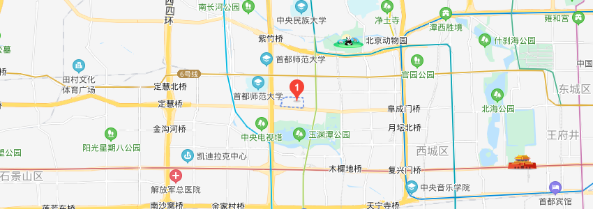 北京工商大学学校地图