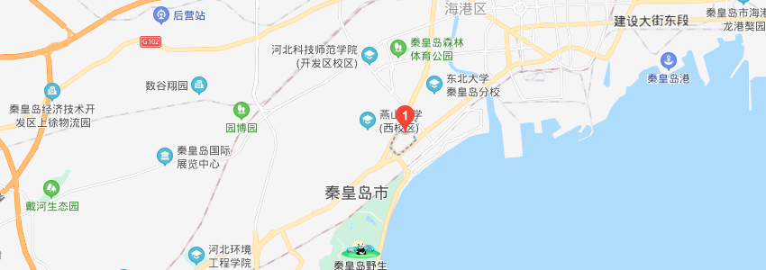 燕山大学学校地图