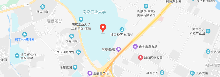 南京工业大学学校地图