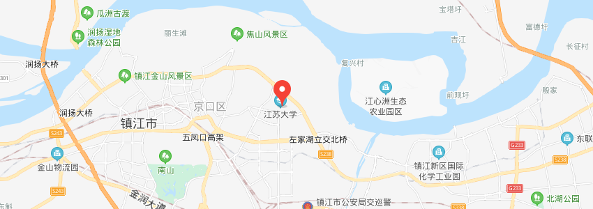 江苏大学学校地图