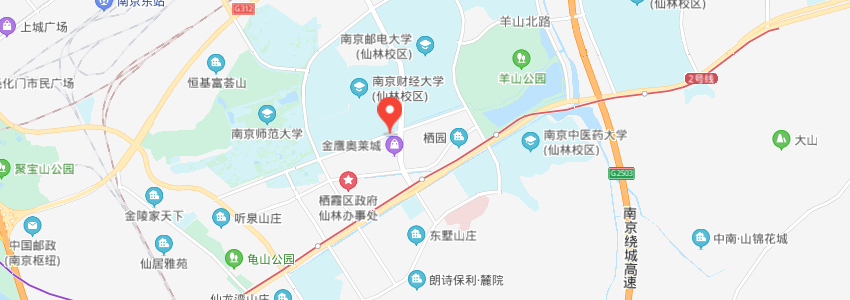 南京财经大学学校地图