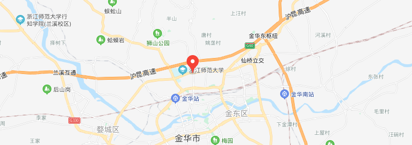 浙江师范大学学校地图