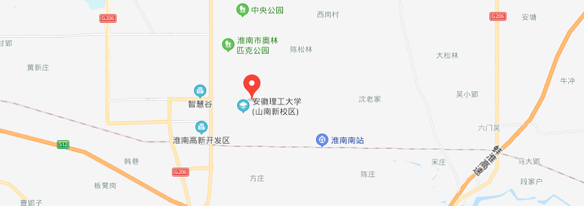 安徽理工大学学校地图