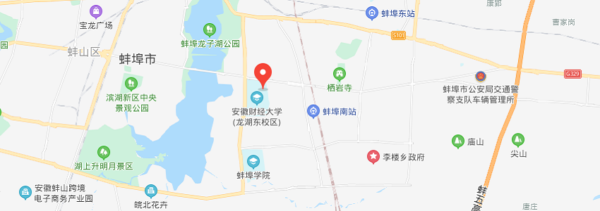 安徽财经大学学校地图