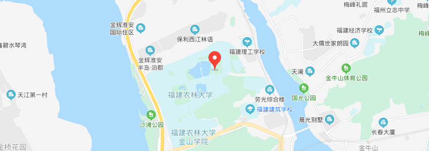 福建农林大学学校地图