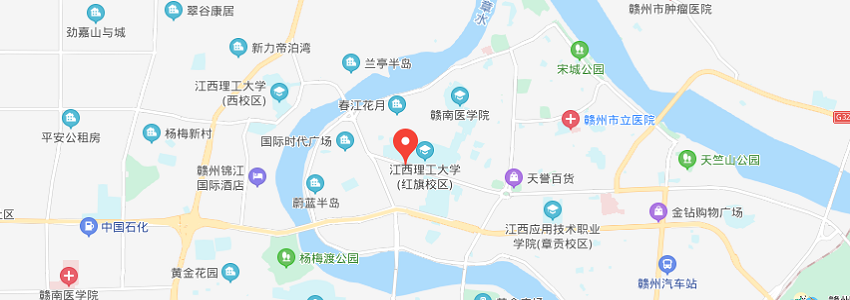 江西理工大学学校地图