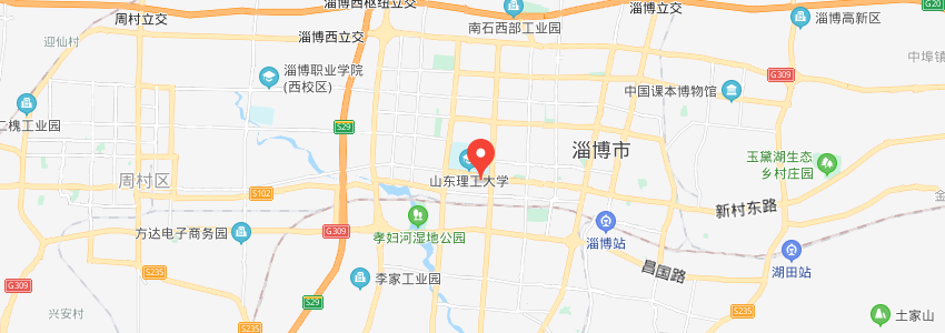 山东理工大学学校地图