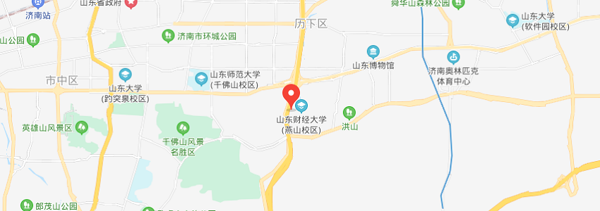 山东财经大学学校地图