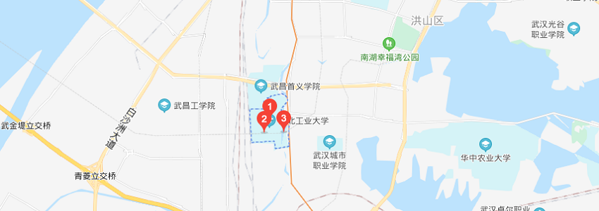 湖北工业大学学校地图